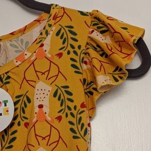 🦌 NWT Dotdotsmile Deer Swing Dress